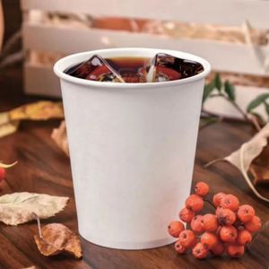 300GSM 12oz Double Wall Disposable Paper Cup Cardboard Paper Drinking Mug Hot Coffee Tasting Cup Food Containers 500PACK - Product Image 4