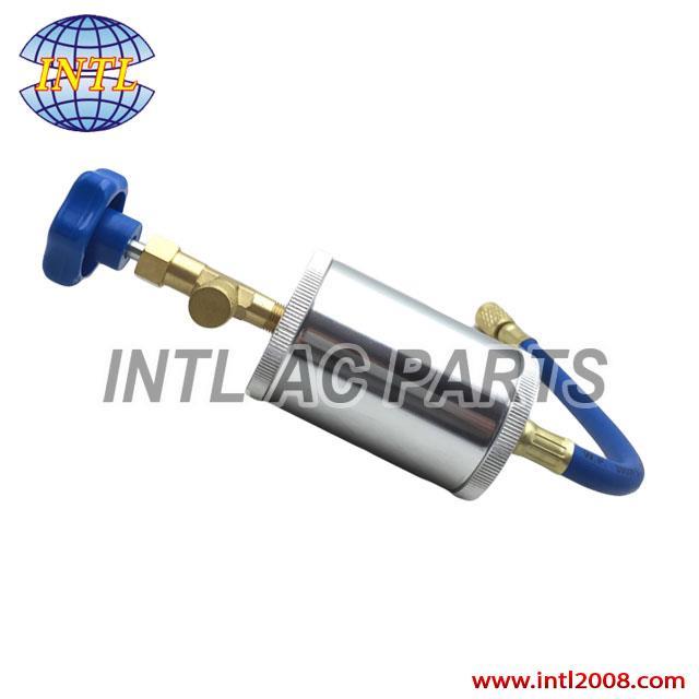 A/C Oil & Dye Injector Low R12 / R134A Quick Coupler Injection Adapter