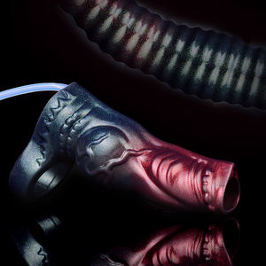 NNSX Fabrik Großhandel und Drop Versand Spritzen Penis Ärmel Penis Abdeckung Extender Hahn Vergrößerung Silikon Kondom - Product Image 4