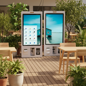 WUXIN - Quiosco <span class=keywords><strong>de</strong></span> Autoservicio <span class=keywords><strong>de</strong></span> 21.5 Pulgadas con Pantalla Táctil LCD IPS para Pedidos y Pagos, Ideal para Restaurantes <span class=keywords><strong>de</strong></span> Hotpot - Product Image 1