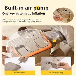 Colchón Inflable Plegable Totalmente Automático y Portátil <span class=keywords><strong>para</strong></span> Acampar al Aire Libre y Uso en el Hogar, Colchoneta <span class=keywords><strong>de</strong></span> Aire <span class=keywords><strong>para</strong></span> <span class=keywords><strong>Dormir</strong></span> en la Tienda <span class=keywords><strong>de</strong></span> Campaña - Product Image 4