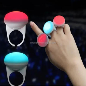 Custom <strong>Concert</strong> Cheer LED Ring Light Music Festival Flashing Finger Light Bar KTV Atmosphere <strong>Props</strong> Glowing Party Ring Light - Product Image 4