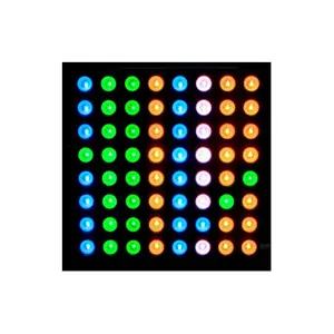 Taidacent 풀 컬러 LED 도트 매트릭스 8*8 RGB 도트 매트릭스 LED 패널 모듈 양극 2088RGB 2388 풀 컬러 LED 도트 매트릭스 5mm