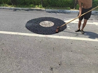 Mélange de pierre de bitume prêt à l'emploi Cold Patch Asphalt pour des réparations routières instantanées
