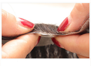 Longfor 2024 Popolare Toupet da <span class=keywords><strong>Uomo</strong></span> con Base in Seta e PU Iniettato 7x9 Pollici, Capelli Remy Indiani Lisci e Setosi di Alta Qualità - Product Image 3