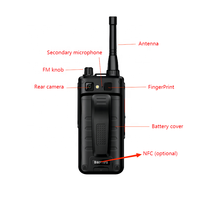 Radios bidirectionnelles portables UHF VHF WIFI pour modem avec résistance à l'eau IPX7, puissance de sortie 2W, batterie 4000-4500mAh