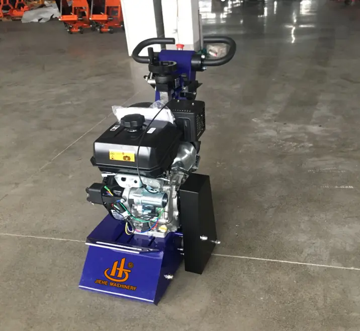 JIEHE 200mm/8" Walk-behind Gasoline Asphalt Milling Machine For Road