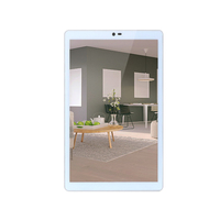 Hidup pintar 8 inci Alexa Google rumah kontrol suara Flush Mount layar sentuh produk Tuya Tuya plastik Android untuk penggunaan Hotel