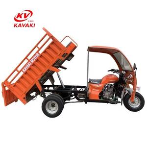 New Motorcycle Multi Purpose Open Body 3 Wheel Dump Vehicle <b>Gasoline</b> Tricycle on Sale - Product Image 1