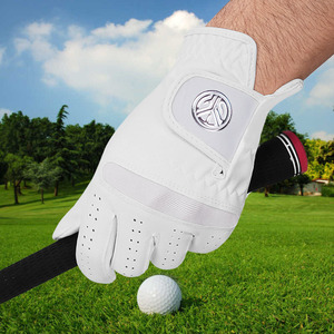 Guantes de golf para hombre, de microfibra, transpirables, para mano derecha, con cierre de gancho y bucle, deportivos - Product Image 3