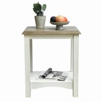 Mini table basse de salon moderne de petite taille en bois de haute qualité pour chambre à coucher balcon thé chevet pour usage domestique