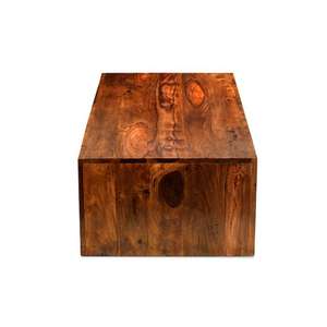 Meubles décoratifs portatifs de table basse en bois solide élégants modernes faits à la main pour l'usage à la maison de salon - Product Image 2