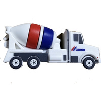 Clé USB créative en forme de camion malaxeur à béton 3D pour la promotion de l'industrie de la construction