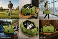 Sac de sport personnalisé, léger, respirant, pour les loisirs en plein air, les voyages, sac messager grande capacité, sac de yoga, sac de sport