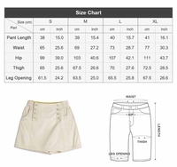 Jupe-culotte femme Maden coupe trapèze, ample, amincissante, courte, respirante, douce, pantalon d'été, produit tendance 2026