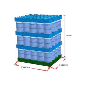 גודל סטנדרטי אירו מזרן פלסטיק בגודל סטנדרטי עבור 5 ליטר בקבוק מים מדף מזרן - Product Image 1