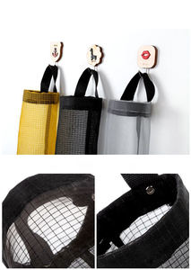 DLL270 — porte-sacs suspendus à mailles pour <span class=keywords><strong>cuisine</strong></span>, distributeur organisateur <span class=keywords><strong>de</strong></span> sacs <span class=keywords><strong>d</strong></span>'épicerie réutilisables, sacs <span class=keywords><strong>de</strong></span> rangement - Product Image 3