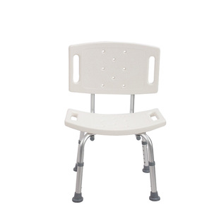 Chaise de douche pour salle de bain, en alliage d'aluminium, réglable en hauteur, pour personnes âgées, handicapées, femmes enceintes - Product Image 3