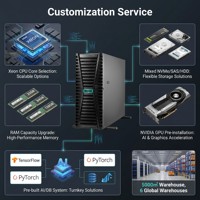 Serveur Tour d'Entreprise HPE ProLiant ML350 Gen12 en Gros d'Usine, Double Socket Intel Xeon, 64 Go DDR5, pour la Virtualisation