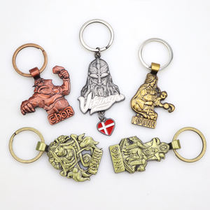 الصين الهدايا التذكارية المصنعين هدايا تذكارية مخصصة ميدالية مفاتيح معدنية - Product Image 2