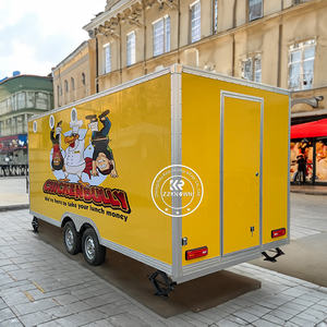 2025 Mobile Foodtruck Fast Food Trailers Fully <b>Equipped</b> Mobile Bbq Food Truck With Full Kitchen for Sale - Product Image 2