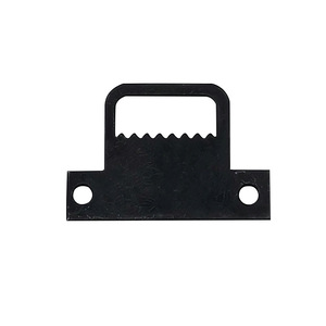 Black T-shaped Serrated Hook Iron Slip Hook <b>For</b> Picture <b>Frame</b> Decorative <b>Painting</b> Hanging Hardware Accessory - Product Image 3