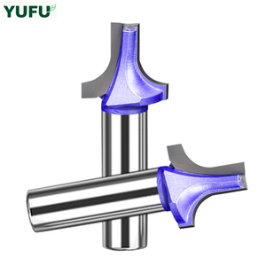 Herramientas de Corte para Madera de Metal Duro Personalizables YUFU, Compatibles con OEM, Fresadoras para Paneles de Puertas de Gabinetes, Cuchilla Plana Sin Recubrimiento - Product Image 1