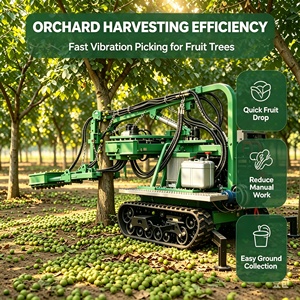 Cosechadora Vibratoria Hidráulica para Aceitunas y Avellanas - Suministro Directo de Fábrica China - Product Image 1