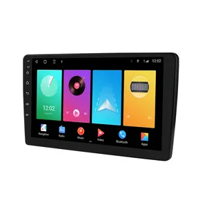Krando Universal Android 9 "10" Carplay Autoradio Multimedia DVD-Player Touchscreen Android 12 Eingebautes DSP Wireless Carplay