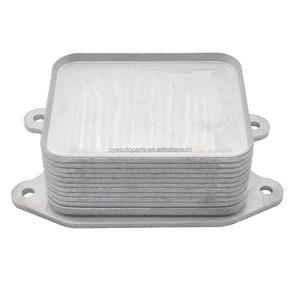 Système de refroidissement du moteur en aluminium <span class=keywords><strong>Refroidisseur</strong></span> <span class=keywords><strong>d</strong></span>'<span class=keywords><strong>huile</strong></span> 04E117021C 04e117021b 04e117021k pour AUDI VW <span class=keywords><strong>Golf</strong></span> 1.<span class=keywords><strong>4</strong></span> Tfsi 1.6 1.2 - Product Image 1