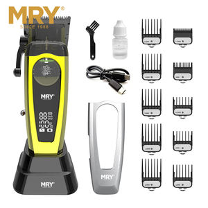 Tondeuse à cheveux électrique rechargeable MRY pour hommes, kit de tondeuse sans fil pour barbier, kit de coupe de cheveux, tondeuse électrique - Product Image 3