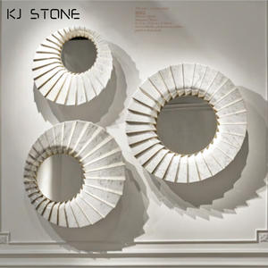 Fondo de decoración de pared en relieve 3D, patrón de Arte Moderno de mármol Natural, textura, tablero de pared cincelado - Product Image 5