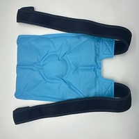 Genou soulagement de la douleur sac de glace réutilisable gonflement genou remplacement Gel glace Wrap jambe blessures chirurgie compresse froide thérapie