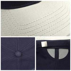 Gorra de Béisbol de Algodón de Dos Tonos, Gorra Deportiva Personalizada al por Mayor, Gorra de 6 Paneles con Cierre a Presión, Gorra de Golf - Product Image 6