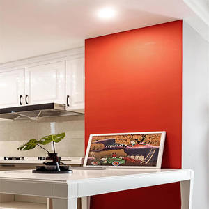 Hermers แผ่นไม้วีเนียร์ WPC ติดผนังลายเรขาคณิต<span class=keywords><strong>ส</strong></span>ีส้ม<span class=keywords><strong>ท</strong></span>ันสมัยสำหรับใช้กลางแจ้งและโรงยิม - Product Image 2