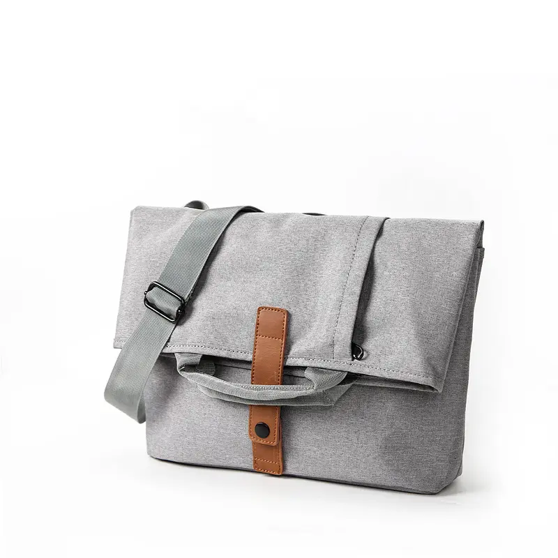 Oxford – sac à bandoulière en tissu rétro pour homme, sacoche diagonale imperméable de couleur unie à la mode