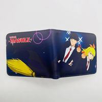 3 Farben Hochwertige neue Anime Mashle Magic und Muskeln Kurze PU-Brieftasche mit Reiß verschluss als Geschenk