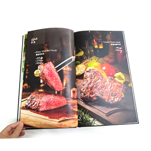 Servicio de Impresión de Libros de Cocina y Menús de Restaurante con Encuadernación Perfecta, Tapa Dura y Cartón, Personalizados y en Blanco, de Fábrica China - Product Image 1