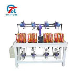 China Manufacturer Good Quality 16/24/32 Strands Rope Braiding Machine Cord Braider