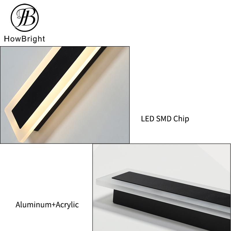 Spliceable Acrylic Outdoor Wall Sconce Light Indoor Bedroom Garden Lights Wall Light · image 5