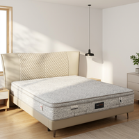 Matelas à ressorts ensachés de haute qualité à ressort hélicoïdal ignifuge pour matelas de voyage convivial pour chambre d'hôtel
