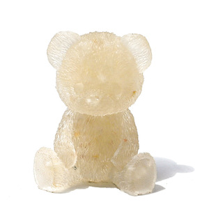 Wholesale Multi-Color Natural Crystal Gravel <b>Bear</b> Ornaments <b>Cute</b> Sitting/Lying <b>Bear</b> Home Car Accessories Carved Cross-Border - Product Image 6