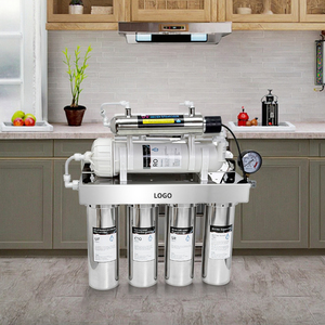 Hệ thống lọc nước RO thủ công 600GPD 8 cấp với máy khử trùng <span class=keywords><strong>UV</strong></span> và bộ làm mềm nước cho gia đình - Product Image 3