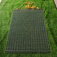 Tapis de nivellement en acier GI 3x4 pieds pour terrain de baseball, poli