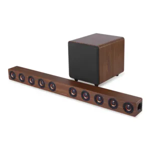 D90S Custom Hifi Heimkino system aus Holz Surround-Lautsprecher Bass Smart 5.1 BT Holz-Subwoofer Wireless Speaker Sound bar