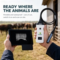 Échographe Doppler Couleur Vétérinaire Portable Sans Fil Neo Sonde Animale en Plastique Classe III pour Clinique et Ferme