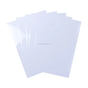 プレミアム印刷可能な白い防水ステッカーPET/PPレーザーおよびインクジェットプリンター用の粘着性の印刷可能なビニールステッカー紙