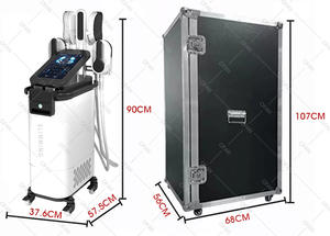 Estimulador Muscular de 4 Manijas, Máquina EMS de Cuerpo Completo <span class=keywords><strong>para</strong></span> Esculpir el Cuerpo, Desarrollo Muscular y Quema de <span class=keywords><strong>Grasa</strong></span> - Product Image 5