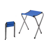 Léger Portable Oxford Table Pliante Tabouret Fer Train Style Meubles De Loisirs En Plein Air pour Plage Camping Pêche Métal