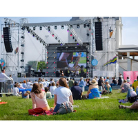 Panel Layar LED P3.91 Tahan Air IP65 untuk Sewa Luar Ruangan, Papan Reklame Digital, Video Wall, Display di Mal, Lift